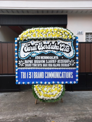 Papan Bunga Duka di Jati Mudik